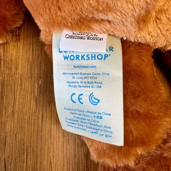 BUILD A BEAR National Lampoons Christmas Vacation Bear 2019 Cousin Eddie BAB - Picture 7 of 9